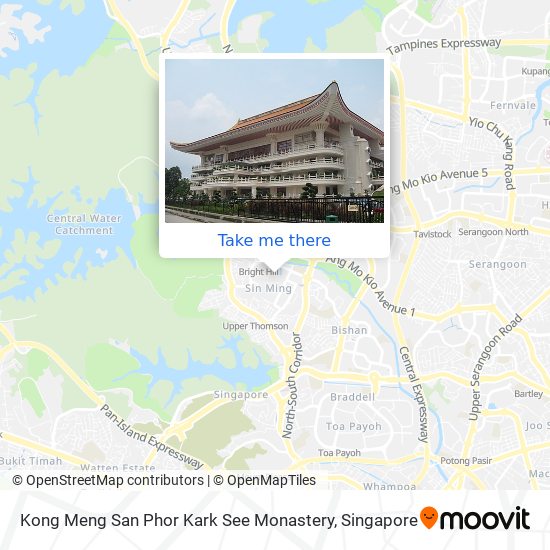 Kong Meng San Phor Kark See Monastery map