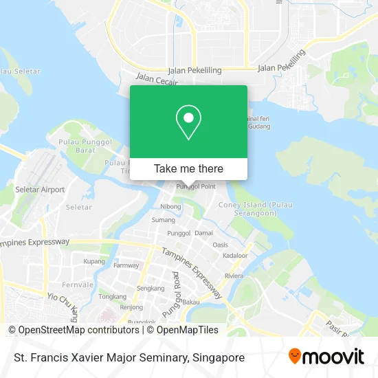 St. Francis Xavier Major Seminary map