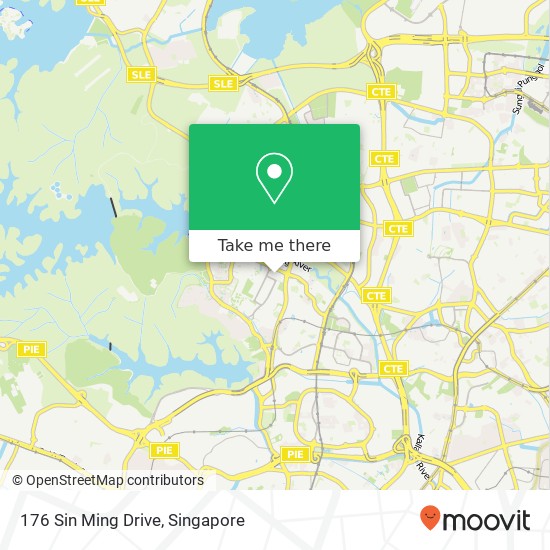 176 Sin Ming Drive地图