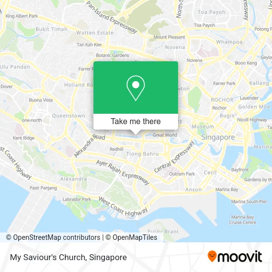 My Saviour's Church地图