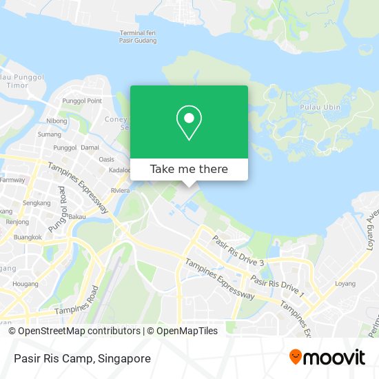 Pasir Ris Camp map
