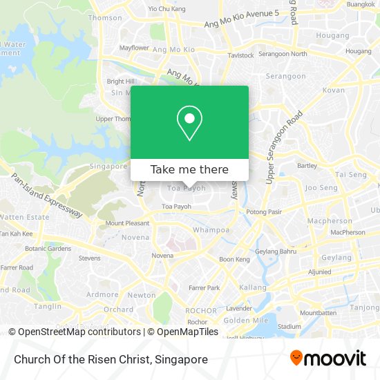 Church Of the Risen Christ map