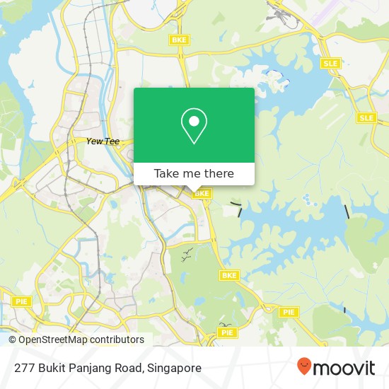 277 Bukit Panjang Road map