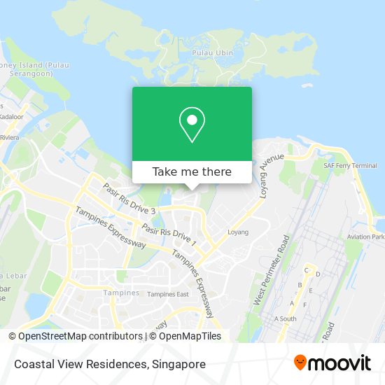 Coastal View Residences map