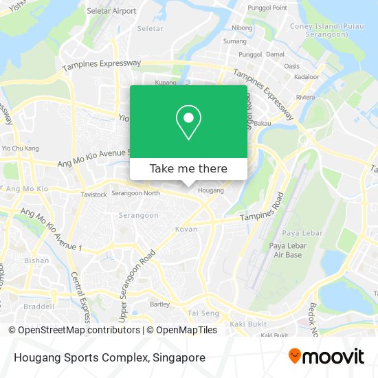 Hougang Sports Complex地图