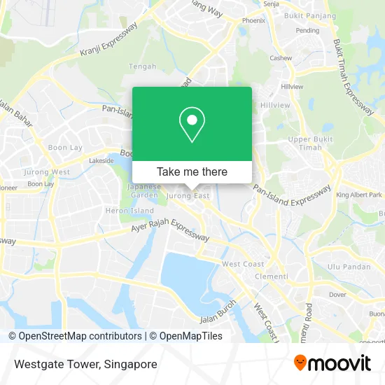 Westgate Tower map
