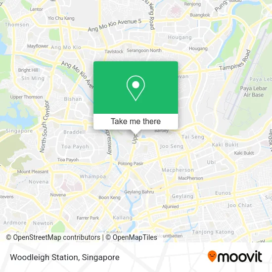 Woodleigh Station map