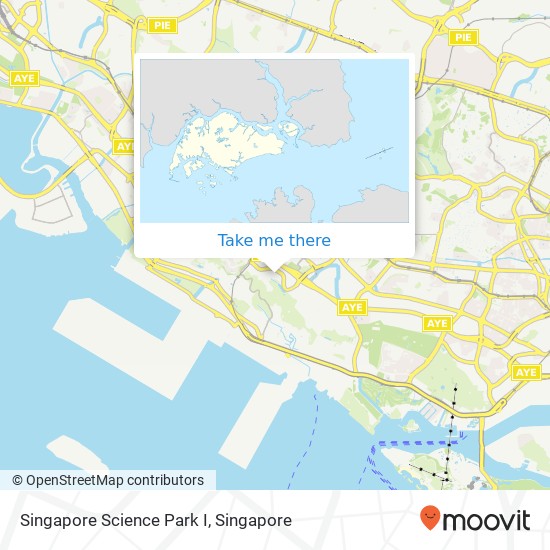 Singapore Science Park I map