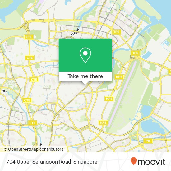 704 Upper Serangoon Road map