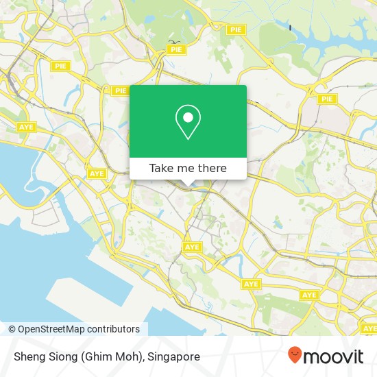 Sheng Siong (Ghim Moh) map