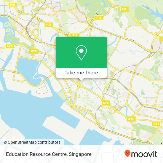 Education Resource Centre map