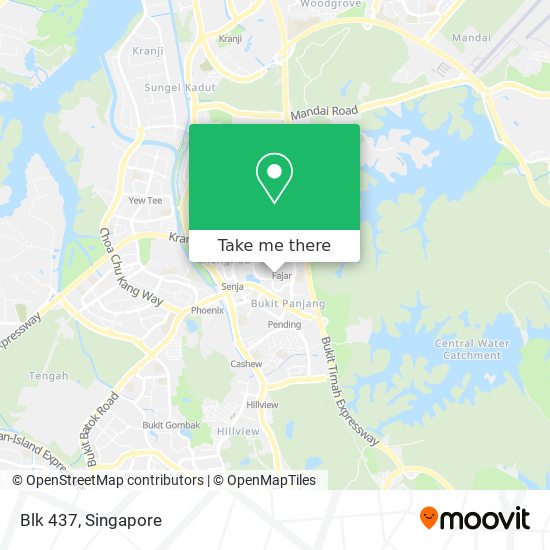 Blk 437 map