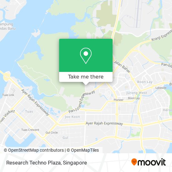 Research Techno Plaza map