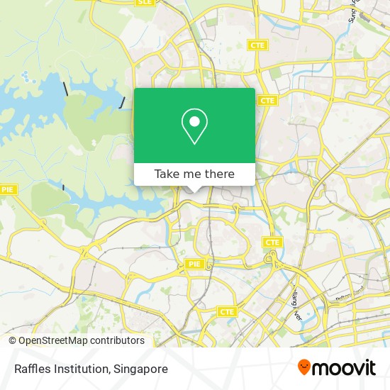 Raffles Institution map