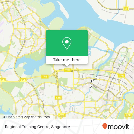 Regional Training Centre map