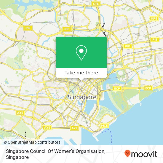 Singapore Council Of Women's Organisation map
