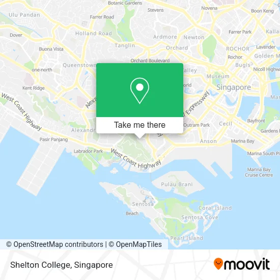 Shelton College地图