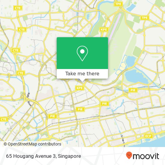 65 Hougang Avenue 3地图