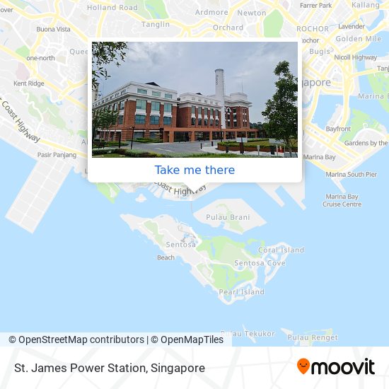St. James Power Station map