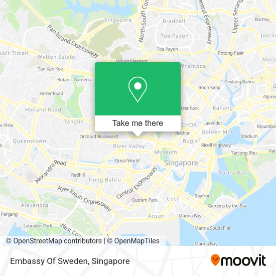 Embassy Of Sweden map