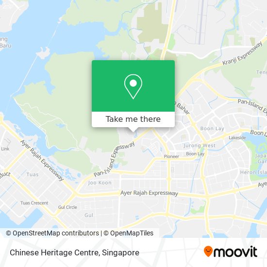 Chinese Heritage Centre map