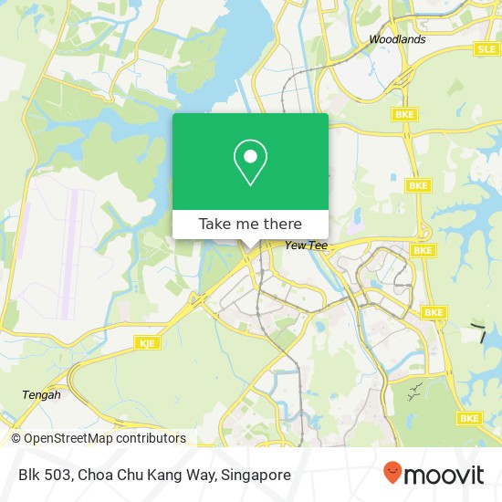Blk 503, Choa Chu Kang Way map