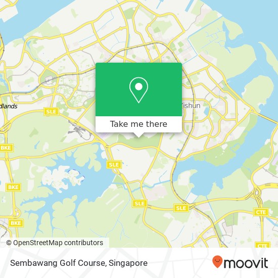 Sembawang Golf Course map