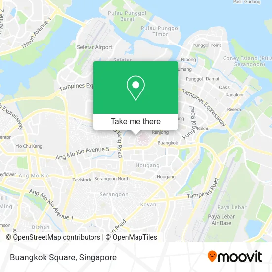 Buangkok Square map