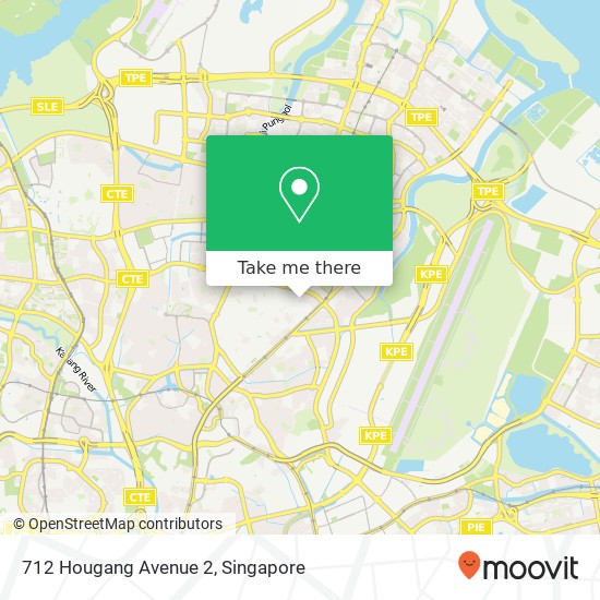 712 Hougang Avenue 2地图