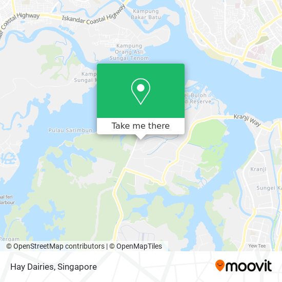Hay Dairies map