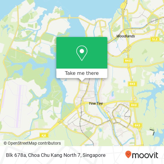 Blk 678a, Choa Chu Kang North 7地图