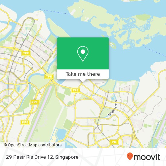 29 Pasir Ris Drive 12 map