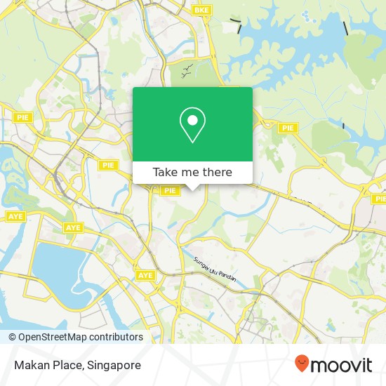 Makan Place map