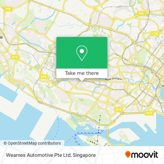 Wearnes Automotive Pte Ltd map
