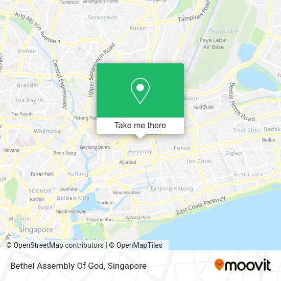 Bethel Assembly Of God map