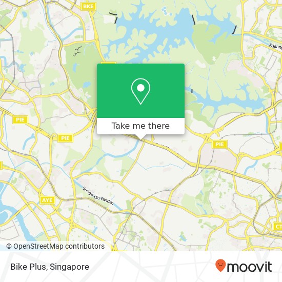 Bike Plus map