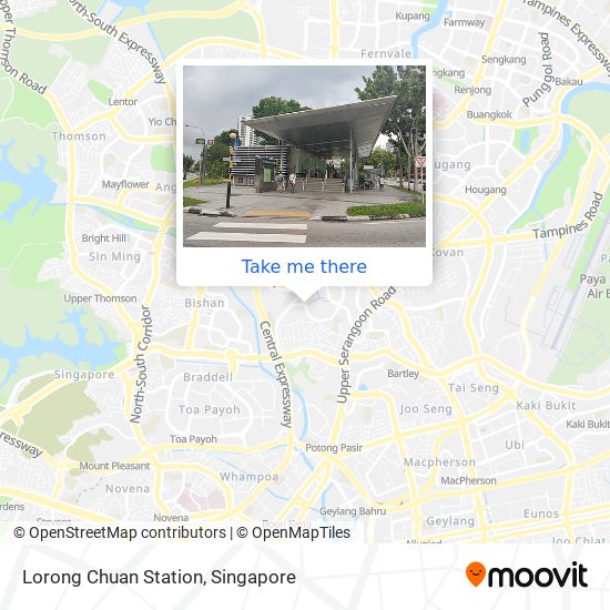 Lorong Chuan Station map