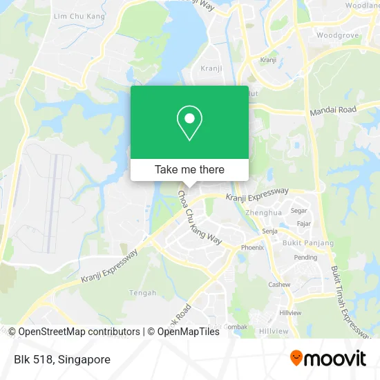 Blk 518地图