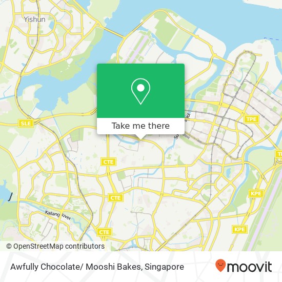 Awfully Chocolate/ Mooshi Bakes地图