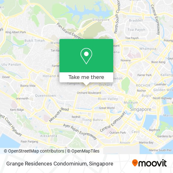 Grange Residences Condominium map