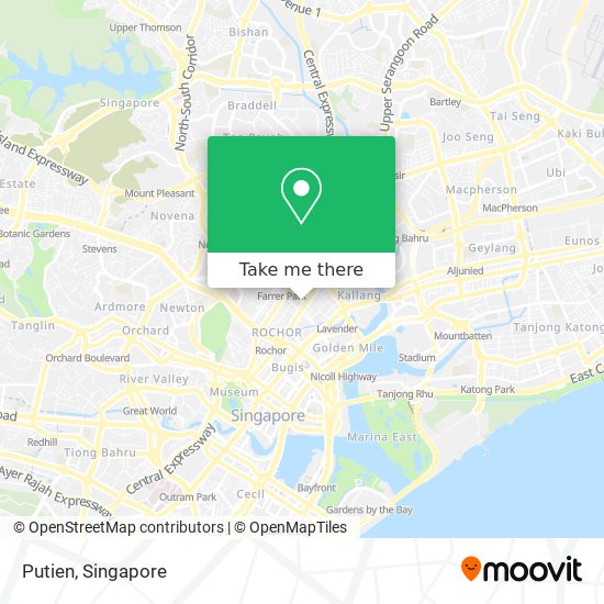 Putien map
