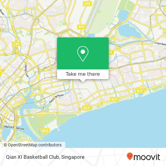 Qian XI Basketball Club map