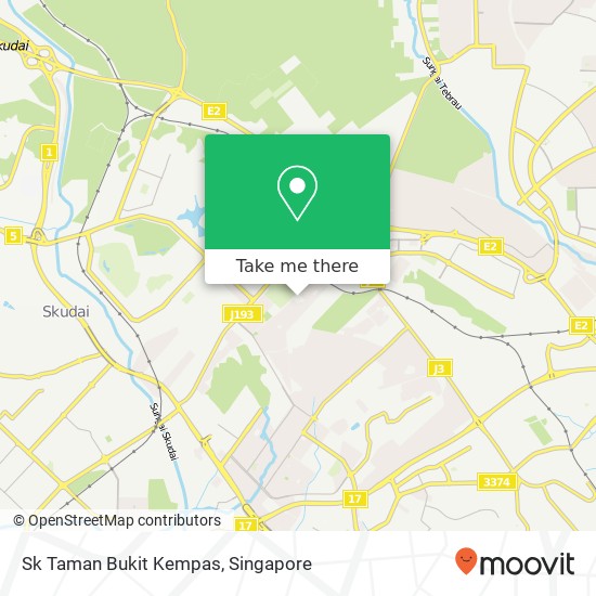 Sk Taman Bukit Kempas地图