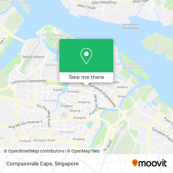 Compassvale Cape map