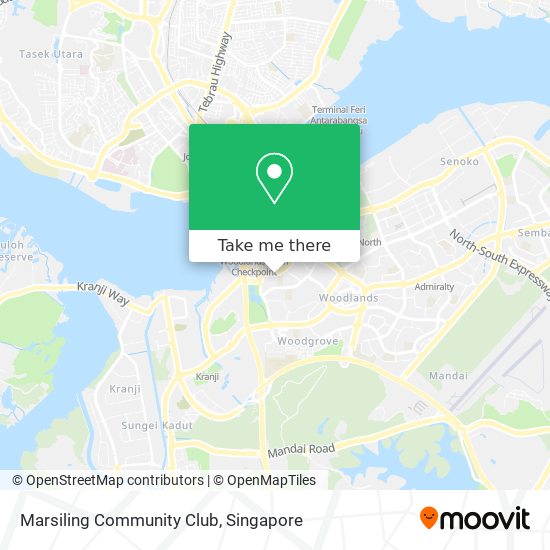 Marsiling Community Club map