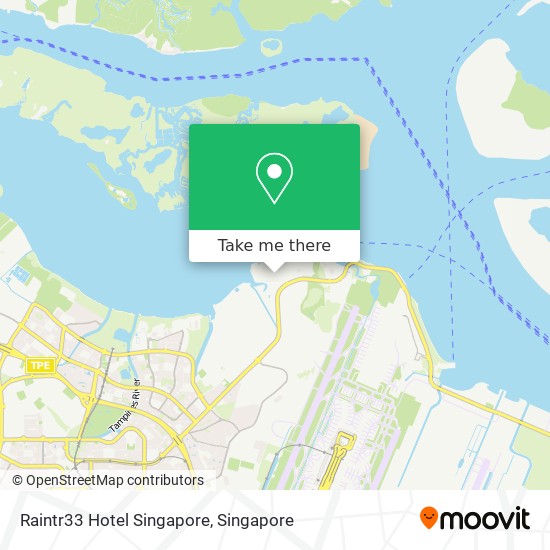 Raintr33 Hotel Singapore map