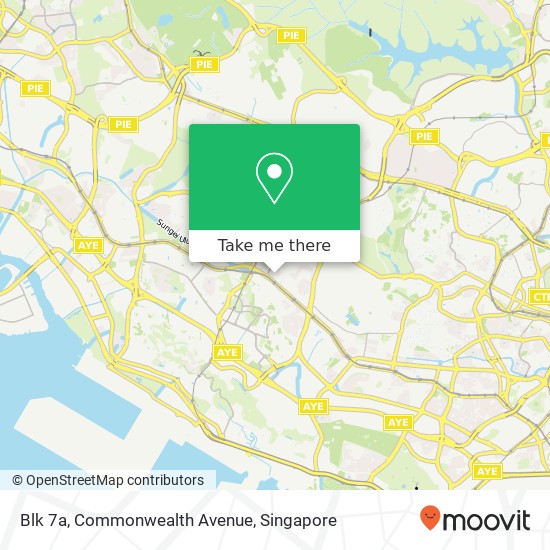 Blk 7a, Commonwealth Avenue map