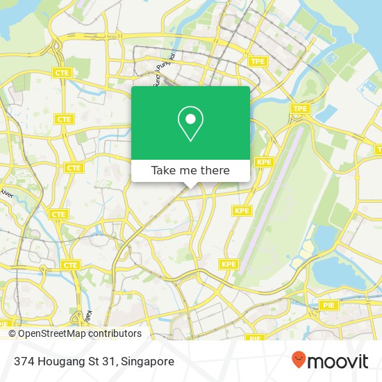 374 Hougang St 31地图