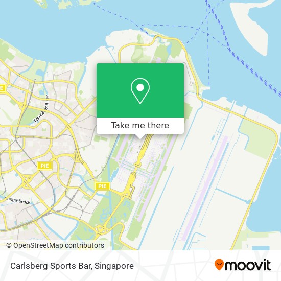 Carlsberg Sports Bar map