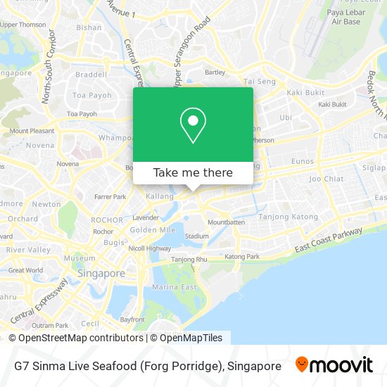 G7 Sinma Live Seafood (Forg Porridge) map